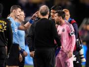 Messi en llamas con un árbitro de la MLS: qué fue lo que enojó al argentino en el empate de Inter Miami en San José