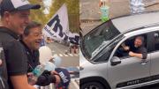 Divertido cruce entre Caruso Lombardi y Leandro Santoro en pleno cierre de campaña