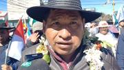 El dirigente ‘evista’ Ponciano Santos llega a La Paz y desafía a que la Policía lo detenga