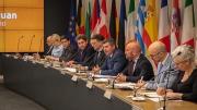 Marcelo Orrego presentó el potencial productivo de San Juan ante diplomáticos de la Unión Europea