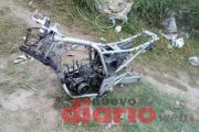 Le robaron la moto y la encontró desarmada: “Se me cayó el mundo abajo cuando la vi así”