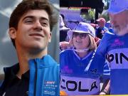 Franco Colapinto convoca a los tifosi argentinos en Imola: la pareja que se complementa y los amigos que se gastaron las matrimillas