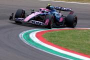 Pulgar hacia abajo: los Alpine retrocedieron en la última práctica en Imola