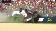 El espeluznante accidente de Yuki Tsunoda en Imola