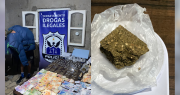 Detuvieron a “El Tatín” con cocaína, marihuana y mucho dinero en la Villa Villicum