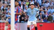 Así fue el debut de Claudio Echeverri en el Manchester City
