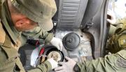Gendarmería encontró más de 22 kilos de cocaína en el tanque de combustible de un auto