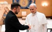 Zelenski agradece en persona al Papa su oferta para acoger posibles conversaciones de paz para Ucrania