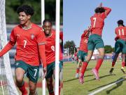 El hijo de Cristiano Ronaldo hizo sus primeros dos goles y salió campeón con la Selección de Portugal: festejó con el Siuuu de su papá