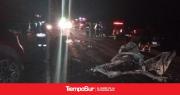 Murió un hombre tras un choque frontal