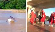 Revelan la identidad del hombre hallado sin vida en una maleta en el río Piraí