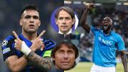 Así se definirá la apasionante Serie A si Napoli e Inter empatan en puntos
