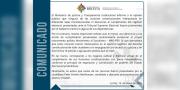 Justicia niega injerencia del Gobierno en acciones contra partidos y aclara que procesos fueron promovidos por ciudadanos