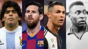 Los 10 mejores futbolistas de la historia según la Federación de Historia y Estadística