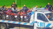 Detuvieron a 48 motociclistas por conducción temeraria tras salir a “copar” las calles de Mendoza