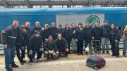 El tren solidario llegó a Campana y sigue rumbo hacia Zárate
