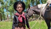 Nacho, el niño gaucho de Malargüe que emociona con su malambo en la Semana de Mayo