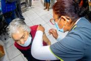 Refuerzan campaña de vacunación contra la influenza para grupos de riesgo