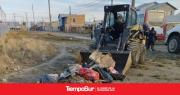 Comenzó la obra de cordón cuneta que dará paso al asfalto
