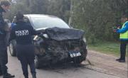 Perdió el control en la Av. 60 y se estrelló contra un zanjón: el conductor dio positivo en alcoholemia