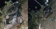 Dos jóvenes chocaron violentamente contra un árbol en Albardón