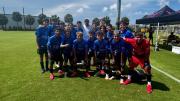 Un equipo argentino enfrentó al conjunto de Thiago Messi
