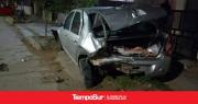 Conductor alcoholizado chocó un auto estacionado y terminó detenido