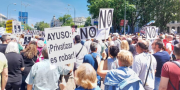 Madrileños se manifestaron en defensa de la sanidad pública y contra la privatización