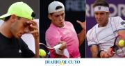 Pésimo día para cinco tenistas argentinos en Roland Garros: fueron eliminados en la primera ronda