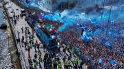 El espíritu maradoniano está en Nápoles: reviví los festejos del Napoli donde se lo recordó al Diego