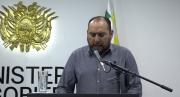 Ministro Ríos lamenta que movilizaciones evistas busquen el acortamiento de mandato del Gobierno