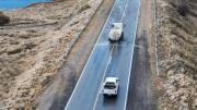 Camino de las Altas Cumbres: regarán la ruta con sal gruesa industrial para reducir la formación de hielo