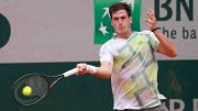 Federico Gómez, el argentino que tocó fondo y ganó en su debut en Roland Garros