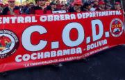 Central Obrera de Cochabamba decide movilizarse por la crisis