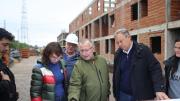 Avanza construcción de viviendas para familias de José Mármol