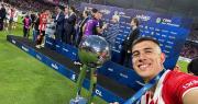 La foto de Zaid Romero en su regreso al Country Club que ilusionó a los hinchas de Estudiantes