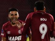 Lanús, invicto a octavos de final de la Copa Sudamericana: empató con Puerto Cabello con un polémico penal sancionado en el VAR