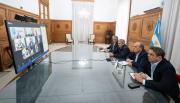 Sáenz participó de la reunión con Francos y Caputo por el plan del dólar colchón