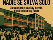 Investigadores marchan disfrazados de eternautas para denunciar el desmantelamiento del Conicet: Todos los programas se están desfinanciando