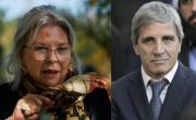 Vas a terminar preso: el mensaje de Lilita Carrió a Luis Caputo por la crisis en el Garrahan