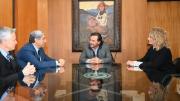El gobernador se reunió con las nuevas autoridades de la UNSa