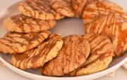 Galletas con hilos de dulce de leche facilísimas