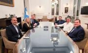 Los intendentes del PRO se reunieron por el acuerdo bonaerense con LLA
