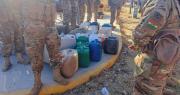 En menos de media hora, incautan 500 litros de gasolina en un operativo en la ruta antigua Cochabamba -Santa Cruz, según ANH