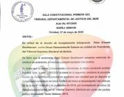 Sala Constitucional prohíbe al TSE habilitar al MTS
