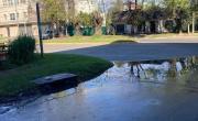 Siguen las quejas por el agua acumulada en calles de la Región