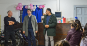 Comunidad River llegó a La Plata con una actividad solidaria en Gonnet