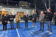 Silva Neder estuvo presente en la inauguración de un importante complejo deportivo