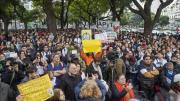Velas en defensa del hospital Garrahan y contra el ajuste libertario