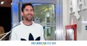 Messi llegó a la Argentina para sumarse a la Selección de cara a los partidos ante Chile y Colombia por las Eliminatorias